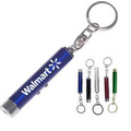 2-in-1 Laser Pointer & LED Flashlight Keychain